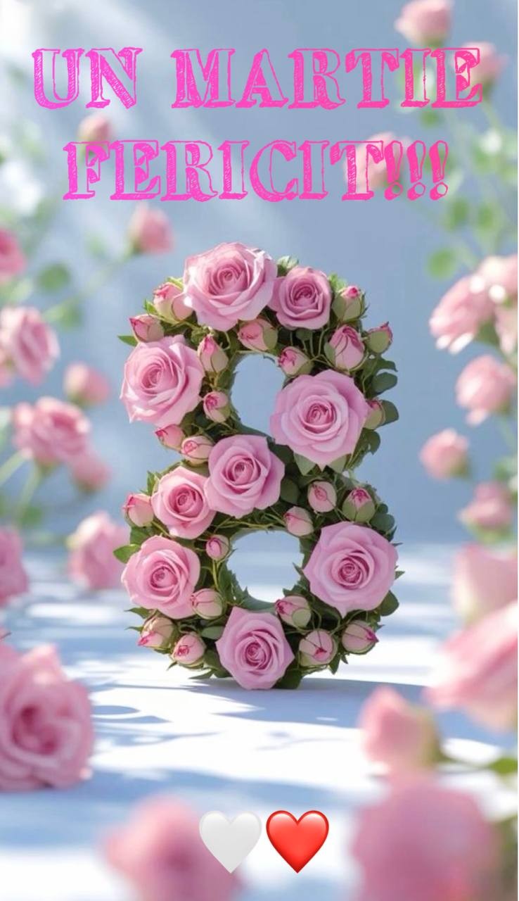 Administrația S.A. „Apă-Canal Chișinău” transmite felicitări și recunoștință femeilor cu prilejul zilei de 8 Martie!